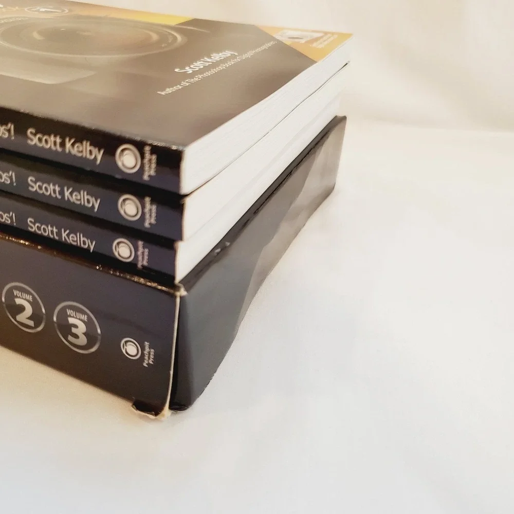 Scott Kelby's Digital Photography by Kelby Volumes 1, 2, & 3 Boxed‎ Set